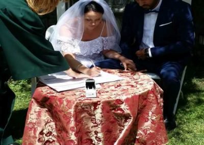 Click to Enlarge Kerry’s and Alireza’s Wedding Photo