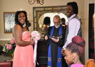 Click to Enlarge Nadiege and Clyde Wedding Photo