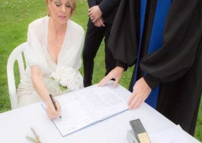 Click to Enlarge Karen’s and Chris’ Wedding Photo